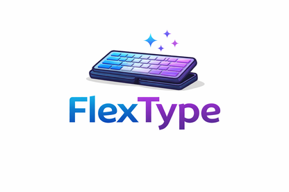 FlexType - Mini Folding Bluetooth Keyboard