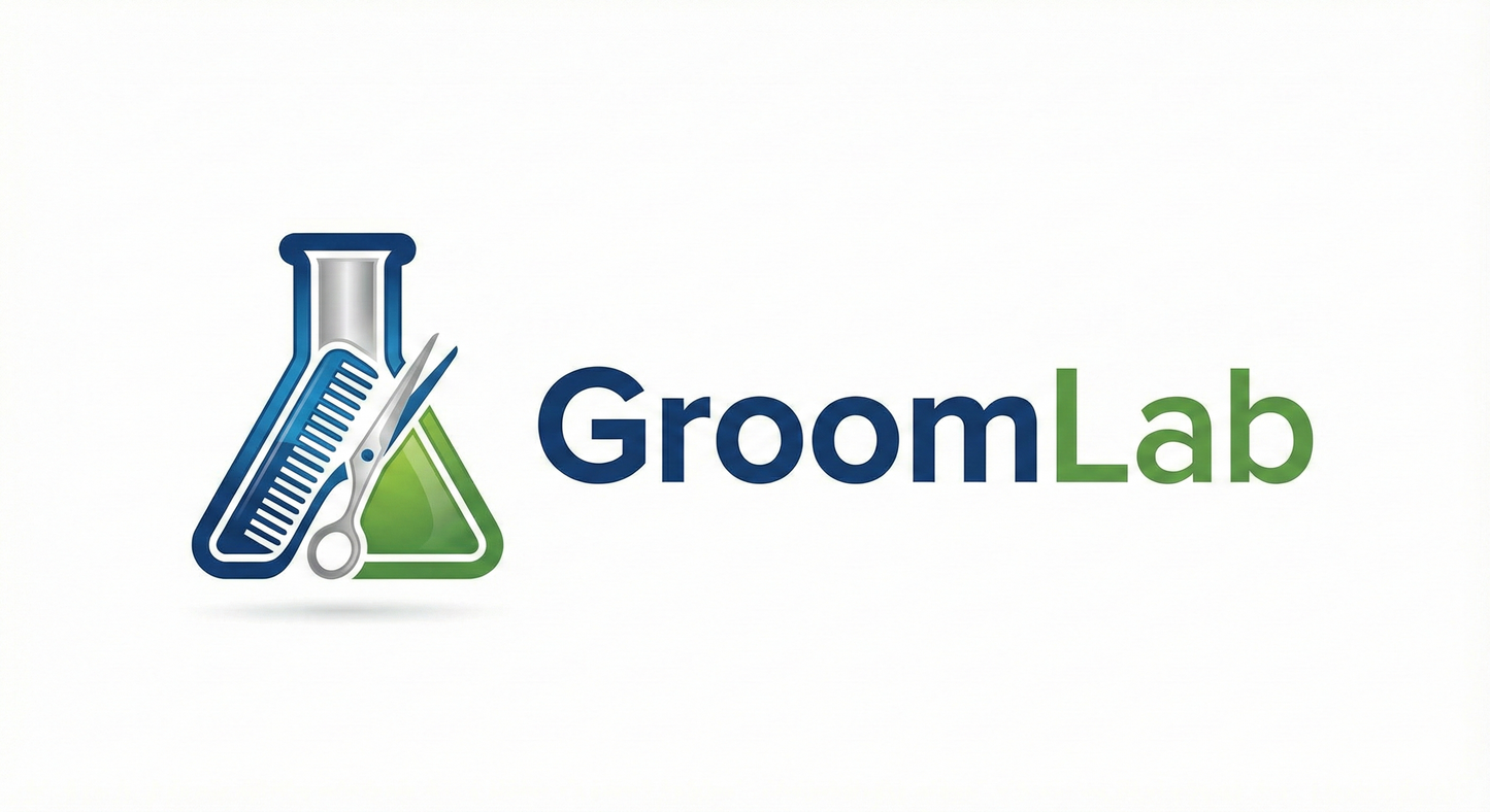 GroomLab - Self Cleaning Anti Static Brush