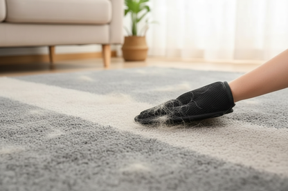 PetGlove Clean Swipe on Carpet