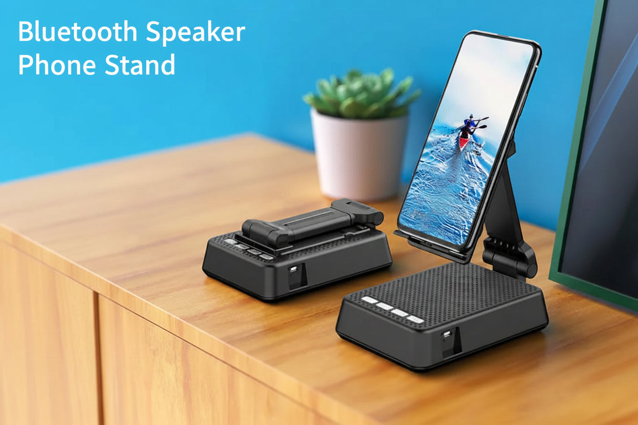 RoamSound Portable Bluetooth Speaker Phone Stand