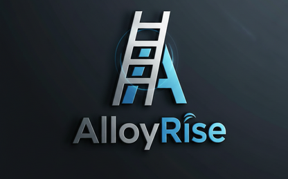 AlloyRise - Telescopic Aluminum Alloy Ladder -12.5 Ft